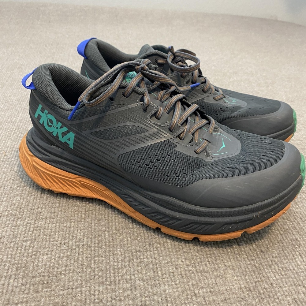 Hoka One One Stinson ATR 6 Shoes Mens Size 10 Trail Running Sneakers 1110502 DSN